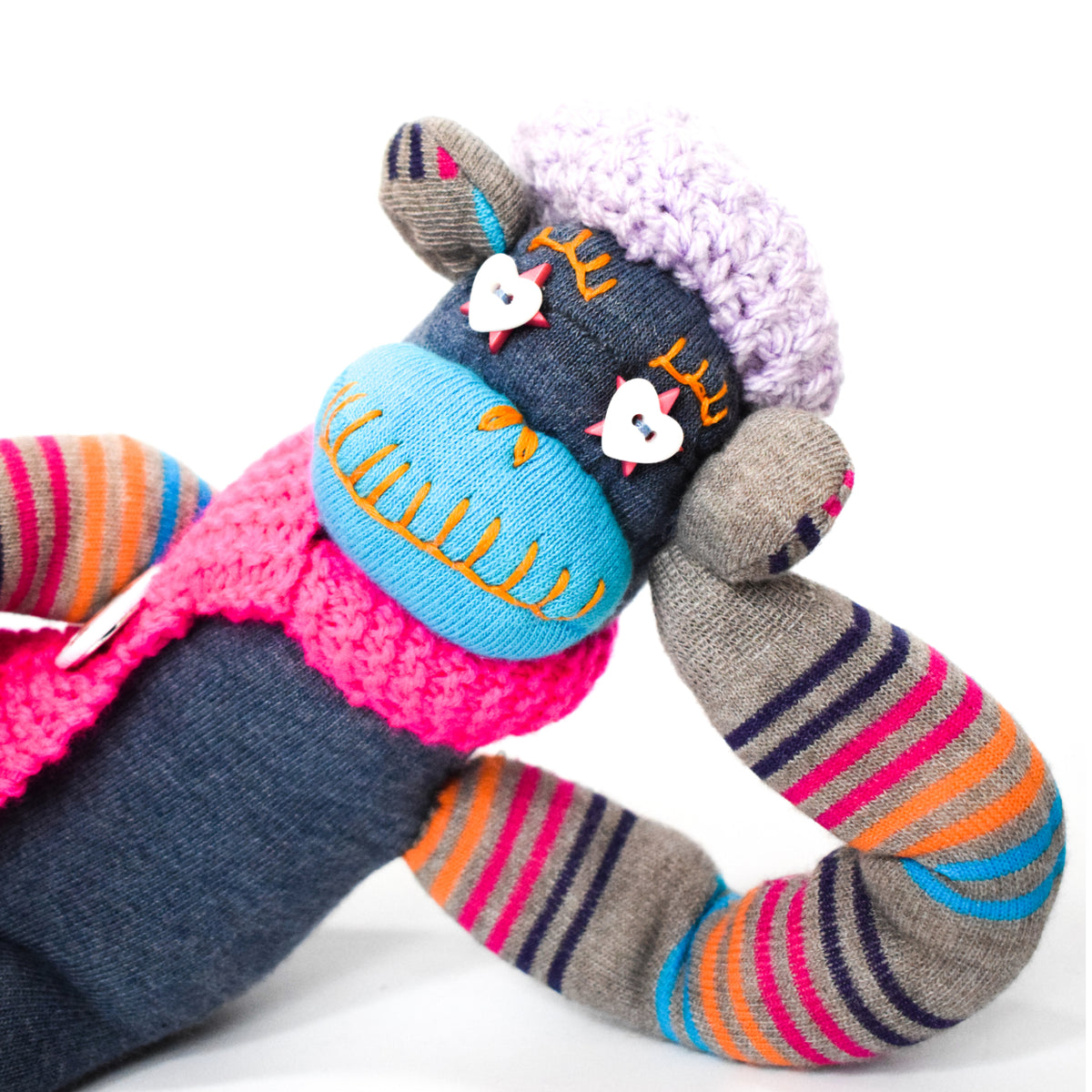 Sock monkey best sale hand puppet