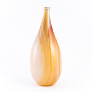 Bottle vase apricot