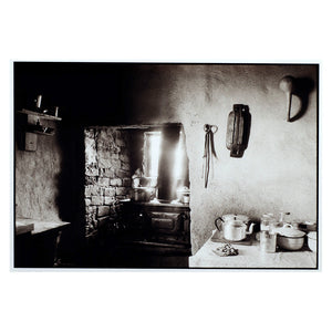 Cedric Nunn  |  Amy Madhlawu Louw's Kitchen. She died in 2003 at the age of 103. Nothing remains of her home