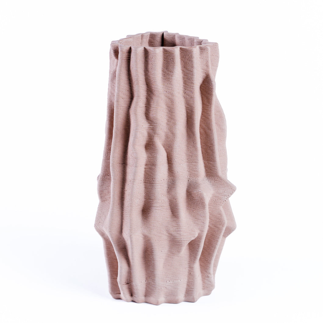 Gor-Geo Ceramics - Zahara Mixed Clay Vessel Dark
