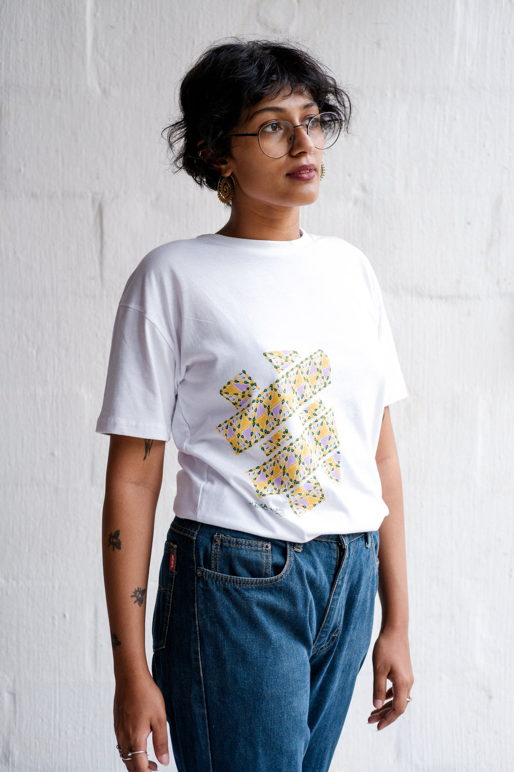 KZNSA-UFAFA T-shirt Lace Print