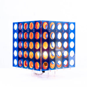 150 T Cube Standard Blue Table Lamp