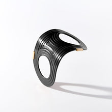Load image into Gallery viewer, Bangle - Linear - Black - Sml