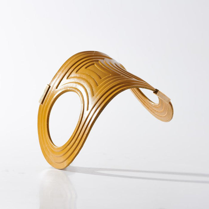 Bangle - Linear - Yellow - Lrg