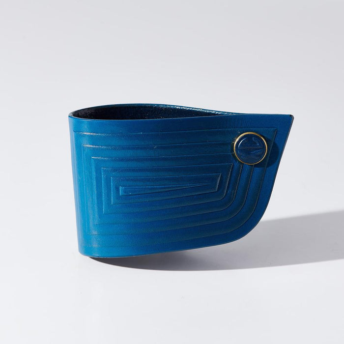 Cuff - Linear - Teal - Lrg