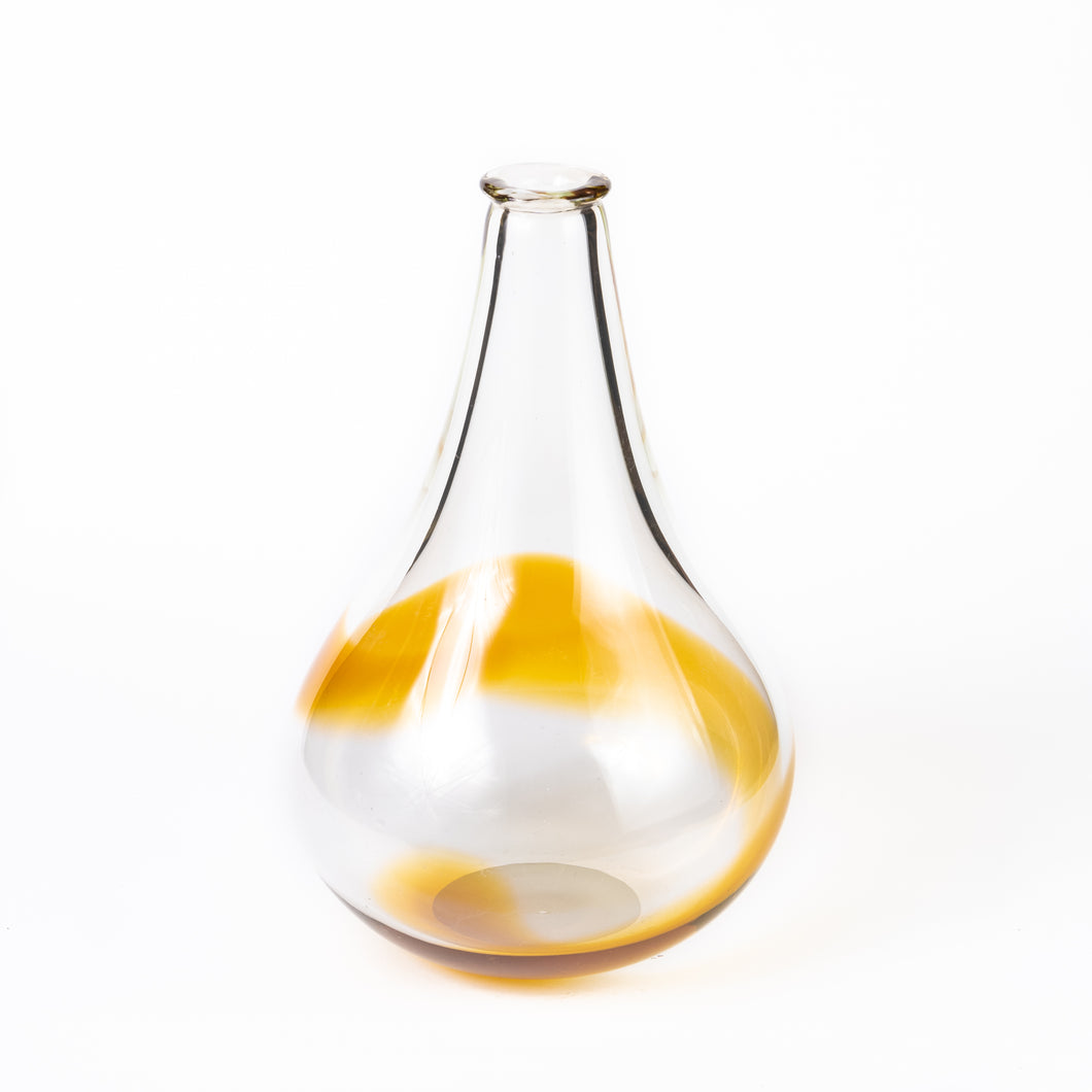 Wine decanter - Gold swirl