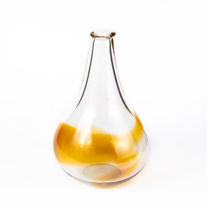 Wine decanter - Gold swirl