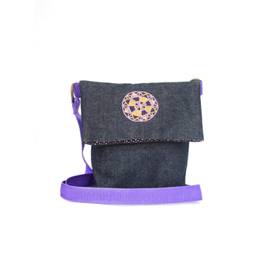 Bag - Foldover Purple
