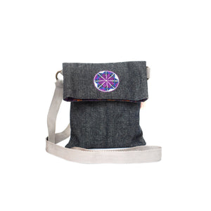 Bag - Foldover Grey