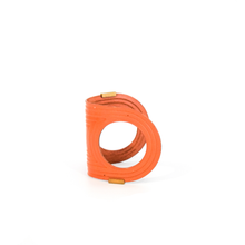 Load image into Gallery viewer, Bangle - Linear - Coral - Sml